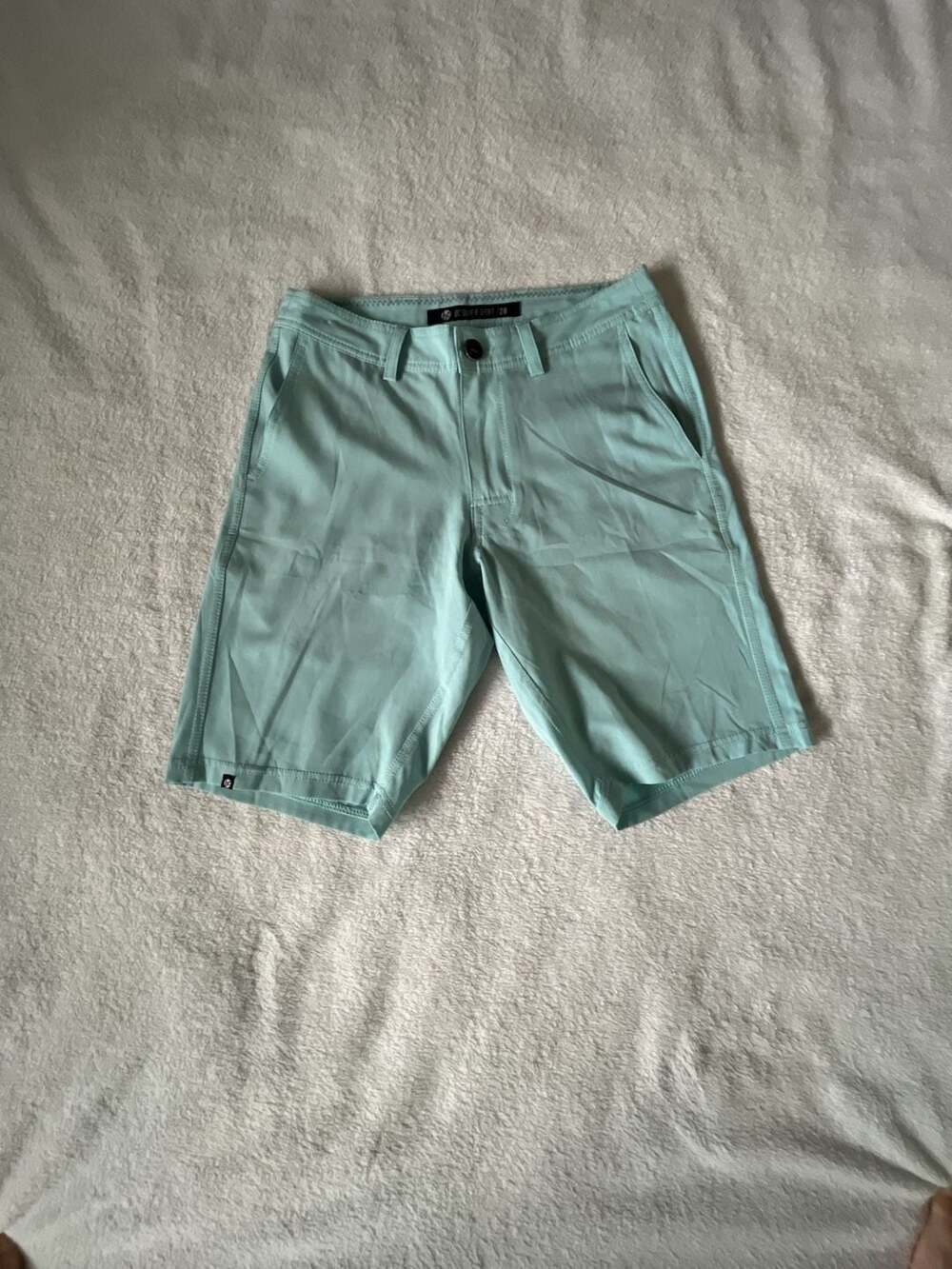 BC Surf & Sport Light Blue Performance Hybrid Shorts